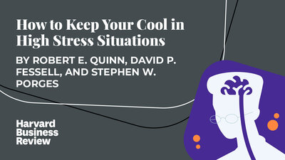 How to Keep Your Cool in High-Stress Situations